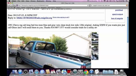 kc craigslist|craigslist kc cars and trucks.